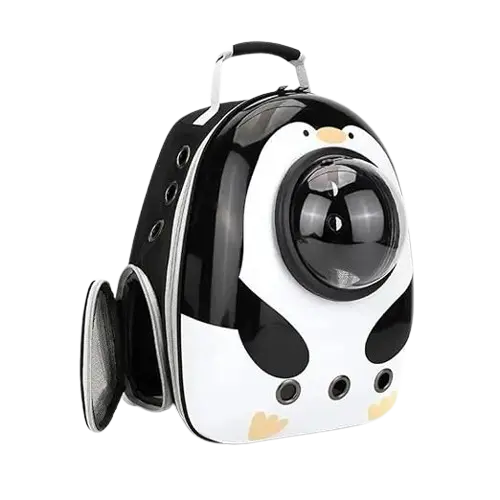 Maleta para Gato estilo Pinguino